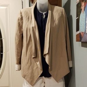 Like New Taupe Blazee